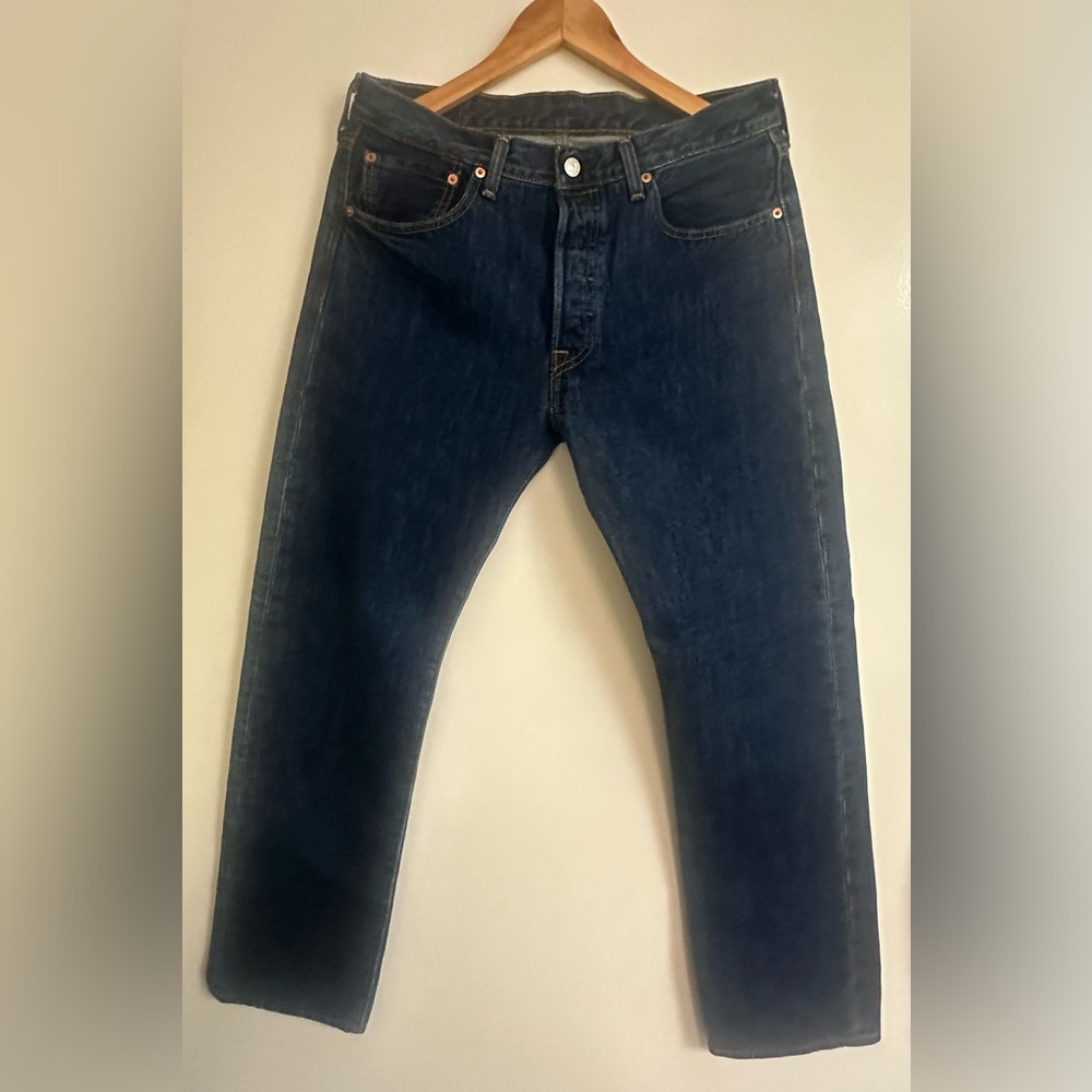 Levi's Dark Blue Straight Men's Jeans